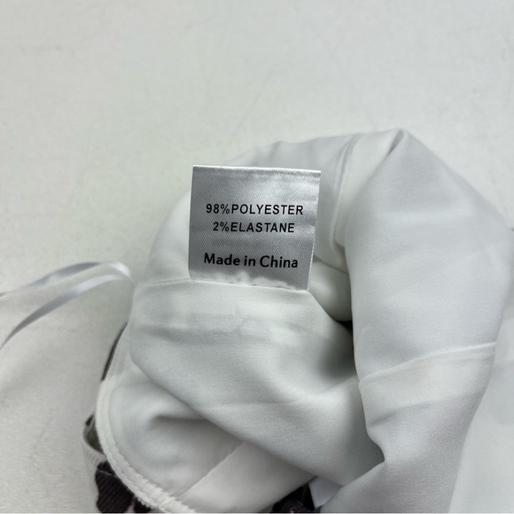 Princess Polly Coby Top Brown / White Corset Crop Style - Picture 5 of 7